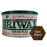 Briwax Central Br-1-db Paste Wax 1lb - Dark Brown