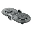 Rubbermaid Commercial FG264600 Black Tandem Brute Trash Dolly