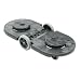 Rubbermaid Commercial FG264600 Black Tandem Brute Trash Dolly