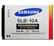 Samsung SLB-10A 1050mAh Lithium Ion Rechargeable Battery for Samsung L100, L110, L200 and L210 Digital Cameras
