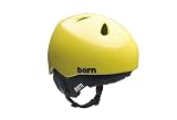 Bern Nino Helmet (Gloss Yellow, X-Small/Small - Adjustable)