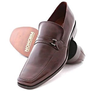 NOHARM Dark Brown Metal Snaffle Loafers