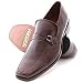 NOHARM Dark Brown Metal Snaffle Loafers