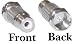 F-Pin Male / RCA Female Adaptor