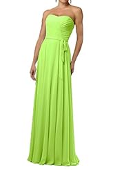 Chiffon Sweetheart Evening Dress/Bridesmaid Dress/Prom Dress/Party Dress 