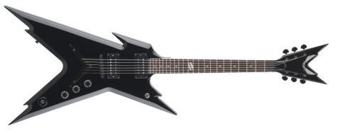 Dean Razorback Guitar Dimebag Classic Black with Case