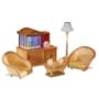 Calico Critters Family Room with Aquarium