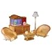 Calico Critters Family Room with Aquarium