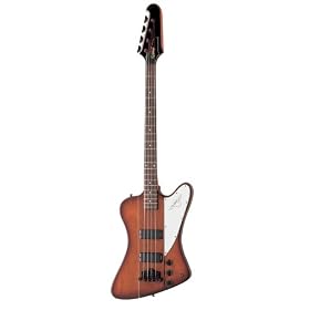 Epiphone Thunderbird Electric Bass Guitar, 4-Strings, Reverse Body, Vintage Sunburst