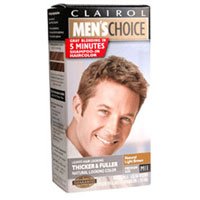 HealthPersonalCare: Clairol Mens Choice Haircolor, Natural #1 Light Brown   1 Each