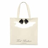 Ted Baker Large Cream Vinyl Shopper Tiecon