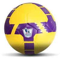 Nike T90 Skills Hi-Vis EPL Football - Yellow/Purple - Size One - One Size Only
