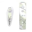 Boomerang Green Design Nintendo Wii Nunchuk + Remote Controller Protector Skin Decal Sticker