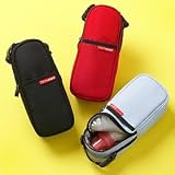 Baby Bottle Bag - Single Bottle Bag (Black) 3.5 x 2.75 x 9h