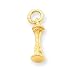 14k Gold Solid Polished 3-Dimensional Seattle Space Needle Charm