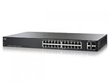 Cisco SF200-24 Smart Switch 24 Fast Ethernet 10/100 Ports 2 Combo Mini-GBIC Ports
