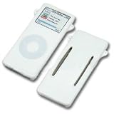 Ipod Nano Cover Silicon Skin Solid White