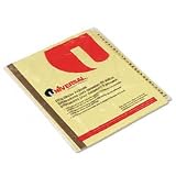 UNIVERSAL PRODUCTS / Plastic coated tab dividers, mylar reinforced, tab titles a-z, 25/set / UNV2081...