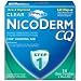 NicoDerm CQ Smoking Cessation Aid, Clear Patch, Step 1 with 21mg - 14 ea