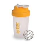 Blender Bottle Mini, Hand Shaker, Mixer, & Blender, 20 oz. - Yellow Color ( Multi-Pack)