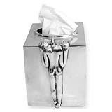 Ah! Tissue Box, cast aluminum - Carrol Boyes Functional Art