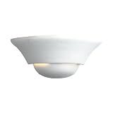 Checkolite Paintable Creamic Wall Sconce