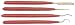 SE 4Pc Probe Set, Dip Coated Handle