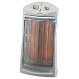Holmes Prismatic Quartz Tower Heater with Two Heat Settings