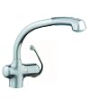 GROHE 33 759 SD0 Ladylux Plus Pull-out Kitchen Faucet, Stainless Steel