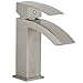 VIGO Satro 7'' H Single Handle Single-Hole Bathroom Faucet in Brushed Nickel-VG01015BN