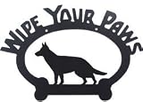 Wipe Your Paws Sign - German Shepherd