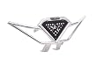 Blingstar UTV-3000POL Polished Gladiator Bumper for Kawasaki Teryx