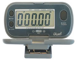 Uwin Step / Distance / Calorie Pedometer. Available in Red, Blue Or Green.