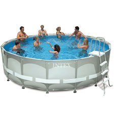 Intex Ultra Frame 16-Foot-by-48-Inch Round Pool Set