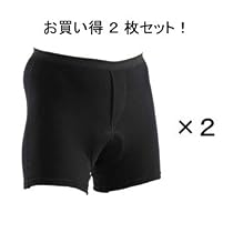 Wizard(ウィザード) インナーパンツ メンズ用 2枚セット ブラック L