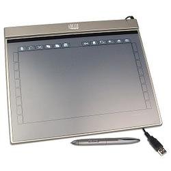 External hard drive:Adesso CYBERTABLET Z12 10 x 6.25-inch Widescreen Graphics USB Tablet PC
