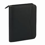 Day-Timer 82631 Personal organizer starter set, avalon vinyl binder, 5-1/2x8-1/2, black