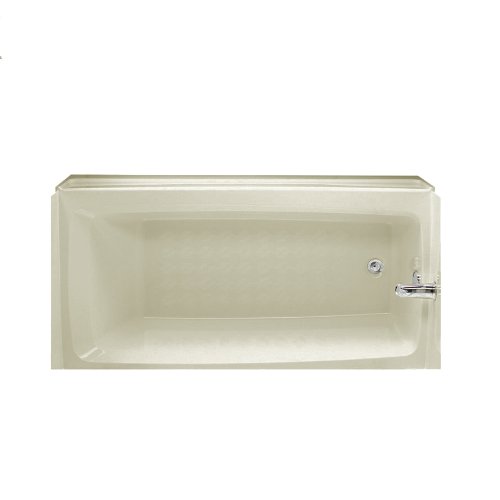 Swanstone BT-3060R-037 Veritek 60-Inch Tub With Apron and Right Hand Drain, Bone Finish