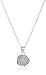 Amazon Collection Sterling Silver Love Knot Pendant Necklace, 18