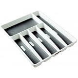 6 Compartment Silverware Tray (White) (1.8