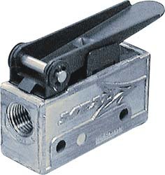 Mead MV-140 Palm Actuator 3-Way Air Pilot Valve