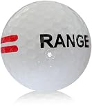 PAR Red and Black Range Golf Balls