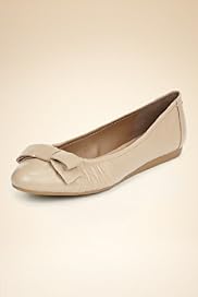 Footglove™ Fashion Leather Big Bow Pumps