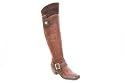 Venturini eleganza, Damen Schaftstiefel, dunkelbraun, RENO Art. 25362