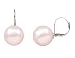 Joia de Majorca Pink 14mm Pearl Drop Earrings in Sterling Silver