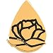 14K Yellow Gold Memorial Tear Pendent