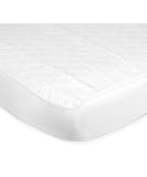 Review Carters  / Carter's Keep-Me-Dry Quilted Fitted Crib Pad - White