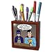 Search : Rich Diesslins Funny General Cartoons - Super Hero Parody with Batman and Superman at the bar - Tile Pen Holders-5 inch tile pen holder
