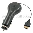 Samsung Instinct SPH-M800 Retractable Cell Phone Car Charger