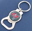 Tampa Bay Buccaneers Green Bottle Opener Keychain